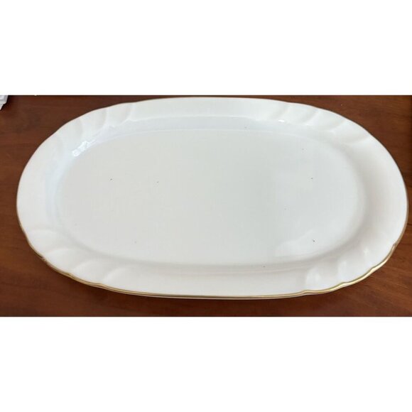 Mikasa WEDDING BAND GOLD PATTERN 1/4 lb Two Piece Butter Dish MADE IN JAPAN - Picture 4 of 7